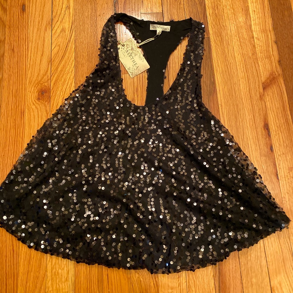 Sequin tank top!